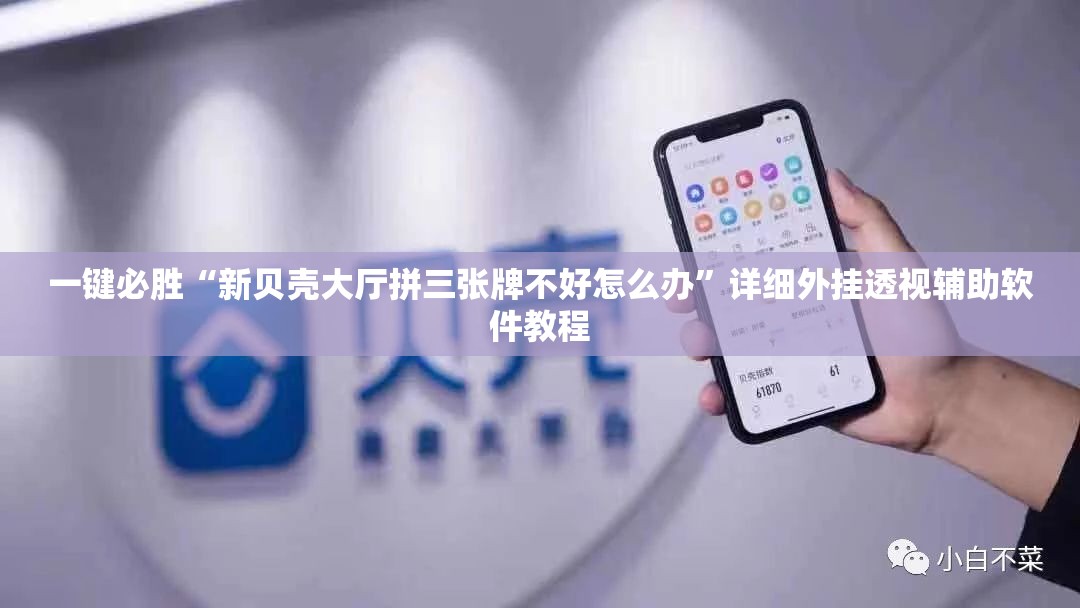 一键必胜“新贝壳大厅拼三张牌不好怎么办”详细外挂透视辅助软件教程