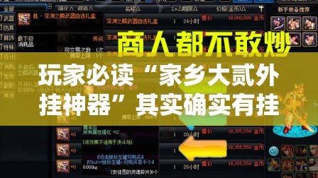 玩家必读“家乡大贰外挂神器	”其实确实有挂