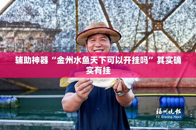 辅助神器“金州水鱼天下可以开挂吗”其实确实有挂
