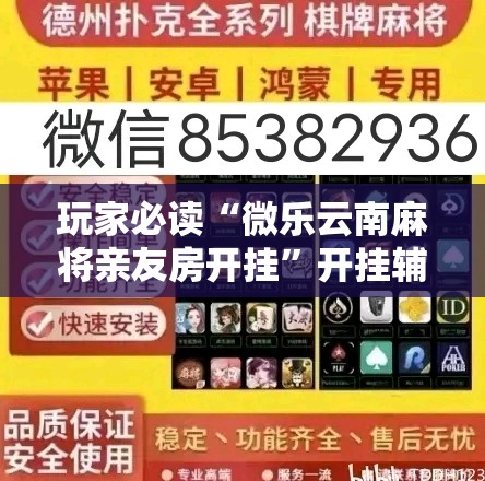 玩家必读“微乐云南麻将亲友房开挂”开挂辅助脚本+详细开挂安装教程