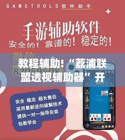 教程辅助!“荔浦联盟透视辅助器”开挂(透视)辅助教程