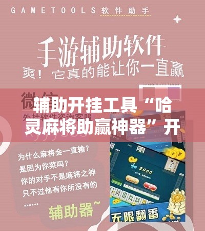 辅助开挂工具“哈灵麻将助赢神器	”开挂辅助脚本+详细开挂安装教程