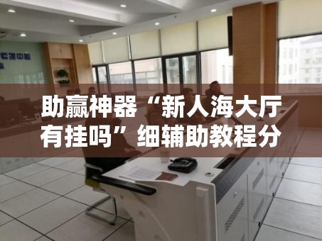 助赢神器“新人海大厅有挂吗”细辅助教程分享
