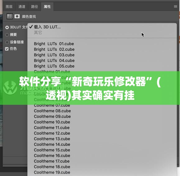 软件分享“新奇玩乐修改器”(透视)其实确实有挂