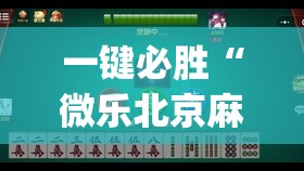 一键必胜“微乐北京麻将小程序开挂神器	”开挂(透视)辅助教程