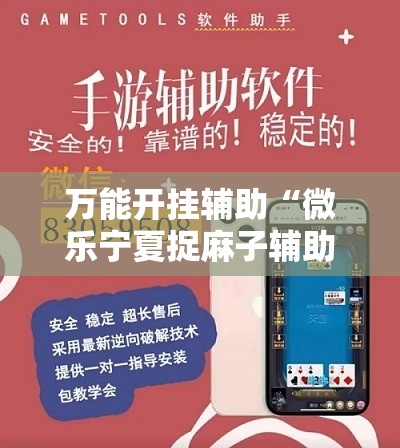 万能开挂辅助“微乐宁夏捉麻子辅助器免费版”详细开挂教程