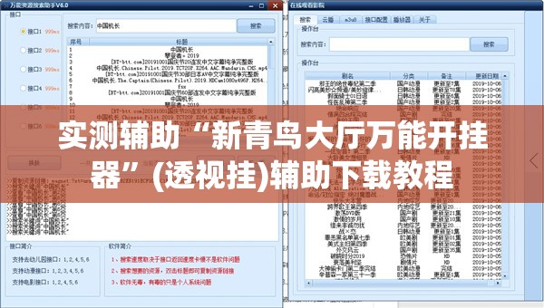 实测辅助“新青鸟大厅万能开挂器”(透视挂)辅助下载教程