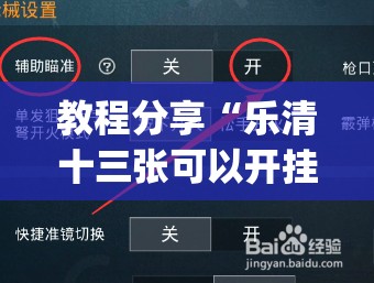 教程分享“乐清十三张可以开挂吗”开挂(透视)辅助神器