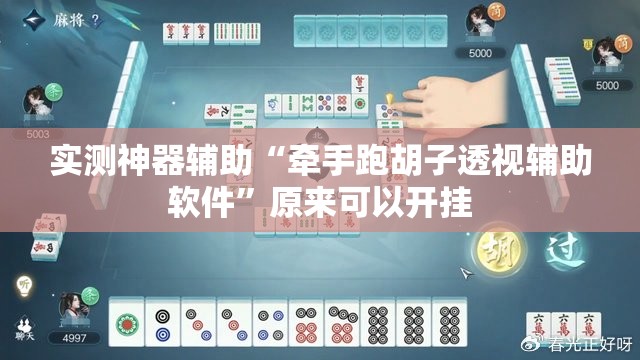 实测神器辅助“牵手跑胡子透视辅助软件”原来可以开挂