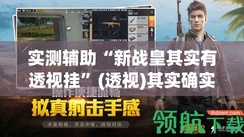 实测辅助“新战皇其实有透视挂”(透视)其实确实有挂