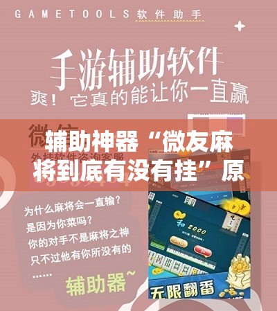 辅助神器“微友麻将到底有没有挂”原来可以开挂