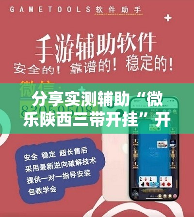 分享实测辅助“微乐陕西三带开挂”开挂辅助脚本+详细开挂安装教程