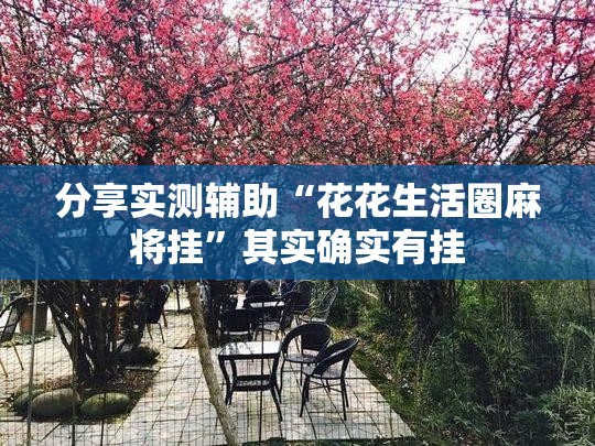 分享实测辅助“花花生活圈麻将挂”其实确实有挂
