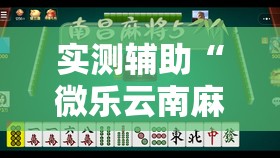 实测辅助“微乐云南麻将可以开挂吗”2026开挂教程步骤