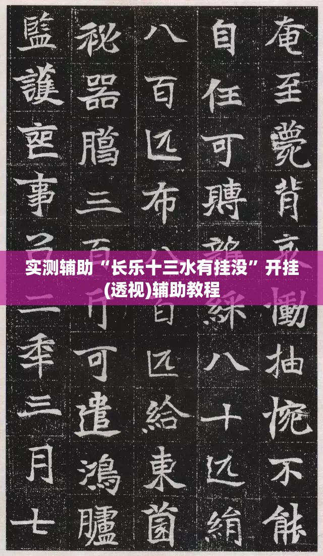 实测辅助“长乐十三水有挂没”开挂(透视)辅助教程