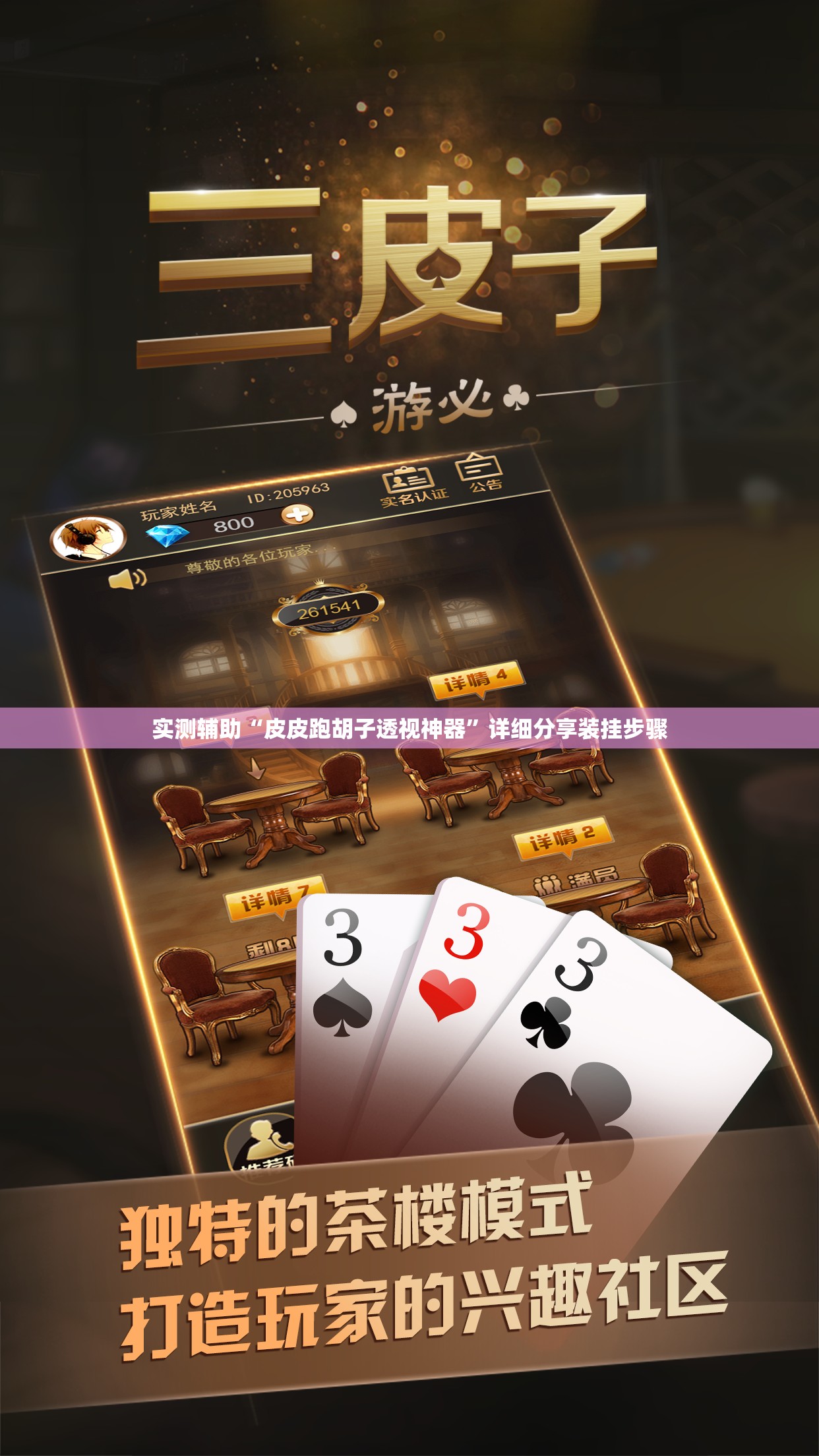 实测辅助“皮皮跑胡子透视神器”详细分享装挂步骤