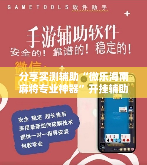 分享实测辅助“微乐海南麻将专业神器”开挂辅助脚本+详细开挂安装教程