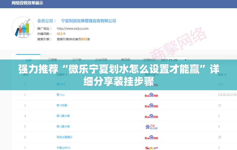 强力推荐“微乐宁夏划水怎么设置才能赢”详细分享装挂步骤