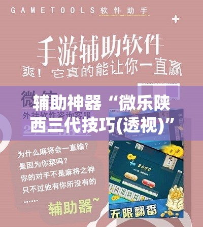 辅助神器“微乐陕西三代技巧(透视)	”开挂辅助脚本+详细开挂安装教程