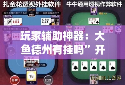 玩家辅助神器：大鱼德州有挂吗	”开挂(透视)辅助神器
