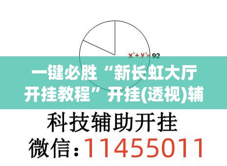 一键必胜“新长虹大厅开挂教程”开挂(透视)辅助教程