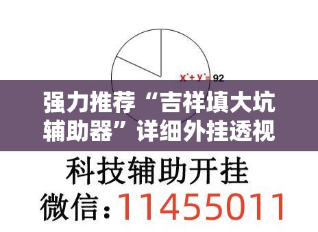强力推荐“吉祥填大坑辅助器	”详细外挂透视辅助软件教程