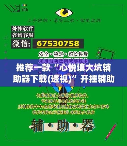推荐一款“心悦填大坑辅助器下载(透视)”开挂辅助脚本+详细开挂安装教程