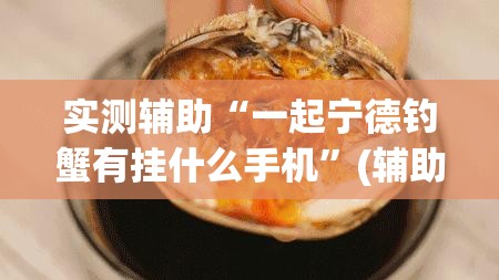 实测辅助“一起宁德钓蟹有挂什么手机”(辅助神器)开挂详细教程