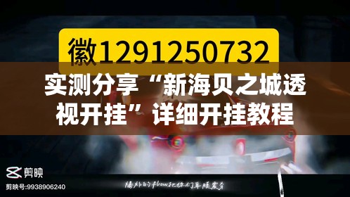 实测分享“新海贝之城透视开挂	”详细开挂教程