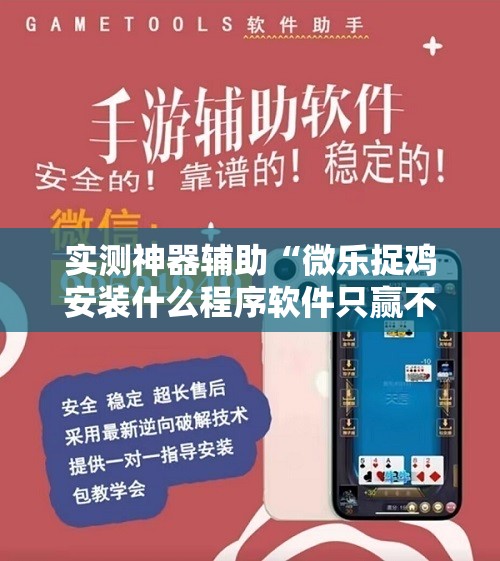 实测神器辅助“微乐捉鸡安装什么程序软件只赢不输”详细分享装挂步骤