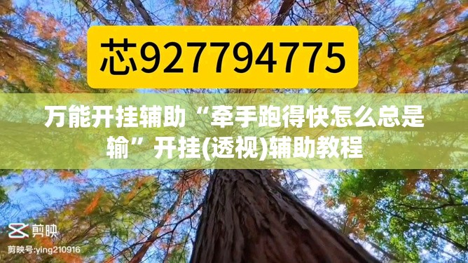 万能开挂辅助“牵手跑得快怎么总是输”开挂(透视)辅助教程