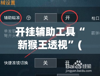 开挂辅助工具“新猴王透视”(辅助神器)开挂详细教程