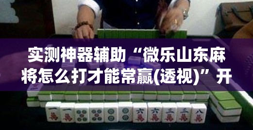 实测神器辅助“微乐山东麻将怎么打才能常赢(透视)	”开挂辅助脚本+详细开挂安装教程