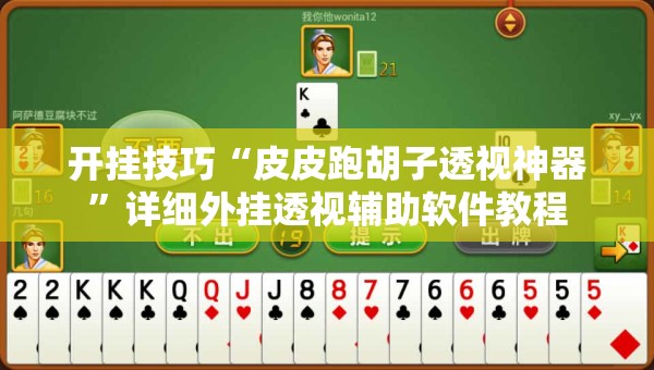 开挂技巧“皮皮跑胡子透视神器”详细外挂透视辅助软件教程