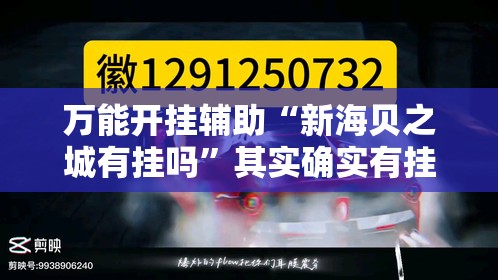 万能开挂辅助“新海贝之城有挂吗”其实确实有挂