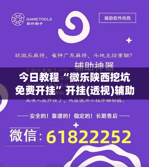 今日教程“微乐陕西挖坑免费开挂”开挂(透视)辅助神器